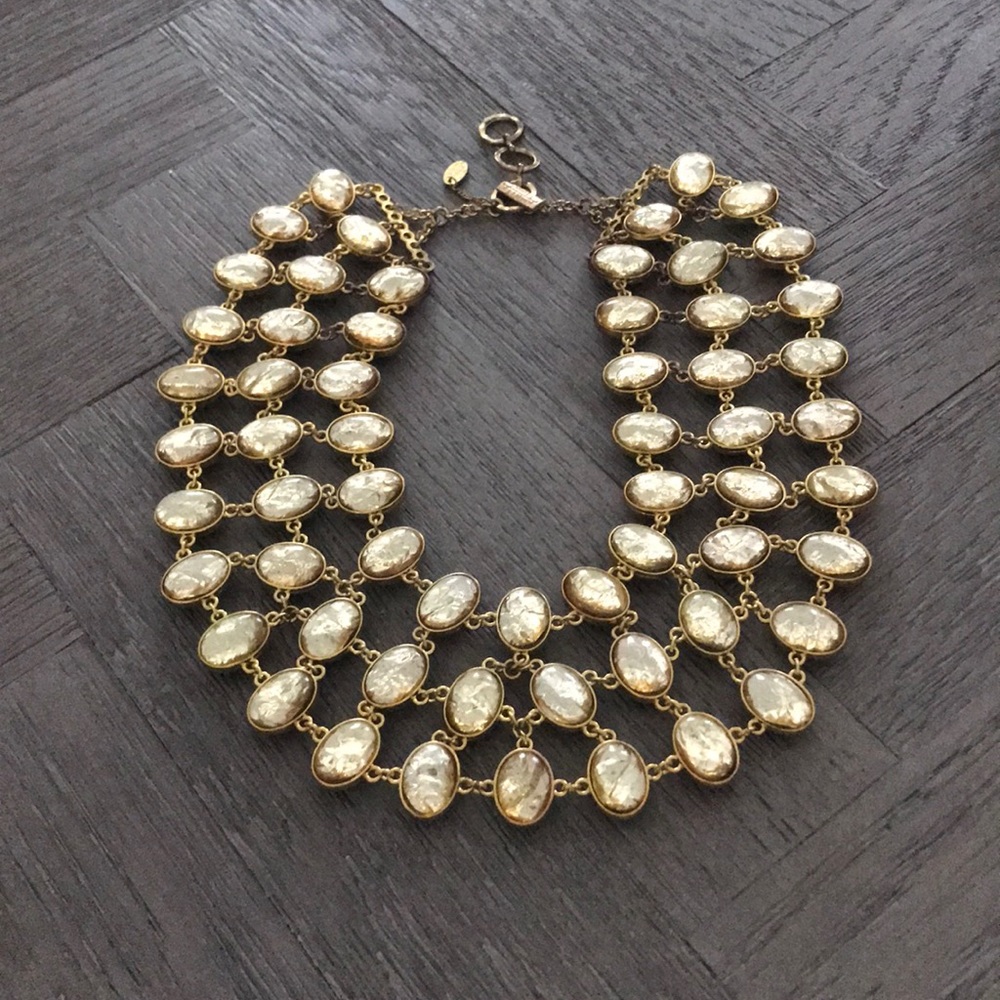 Amrita Singh Statement Reversible Bib Necklace